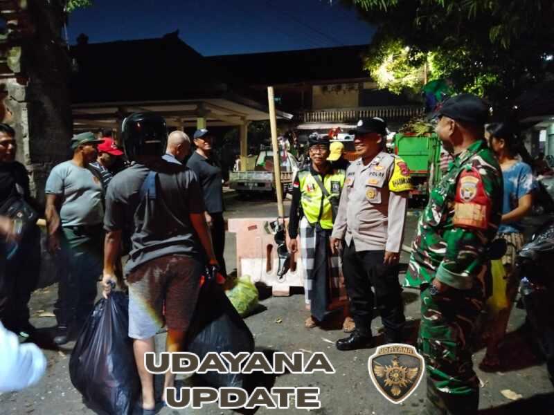 Babinsa Peltu Gd Ribek: Disiplin Buang Sampah, Upaya Adaptasi Pasca Penutupan TPA Suwung