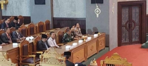 Dukung transparansi dan akuntabilitas, Kasdim 1623/Karangasem hadiri rapat paripurna laporan keterangan pertanggungjawaban (LKPJ) kepala Daerah.