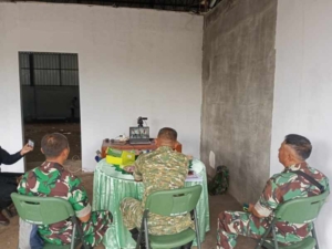 Dandim Gianyar Ikuti Evaluasi Nasional, Dorong Percepatan Koperasi Merah Putih