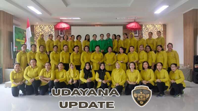 Persit Kodim Klungkung Gelar Senam Bersama