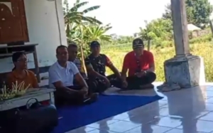 Babinsa Gelgel Hadiri Rapat Pola Tanam Di Subak Toye Hee