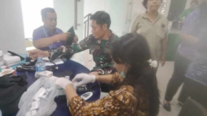 Sinergi TNI Dan Puskesmas, Kodim Klungkung Gelar Posbindu