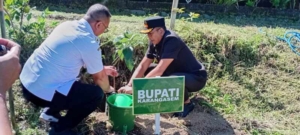 Mempercepat pembangunan fisik dan non-fisik di wilayah pedesaan Kodim 1623/Karangasem gelar TMMD ke 128 di Desa Pempatan