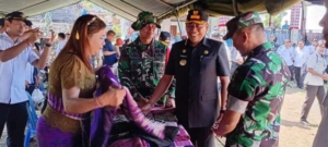 Mempercepat pembangunan fisik dan non-fisik di wilayah pedesaan Kodim 1623/Karangasem gelar TMMD ke 128 di Desa Pempatan