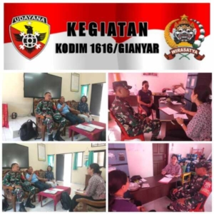 Babinsa Kedisan Kawal Program MBG, 985 Siswa Siap Terima Makan Bergizi Gratis