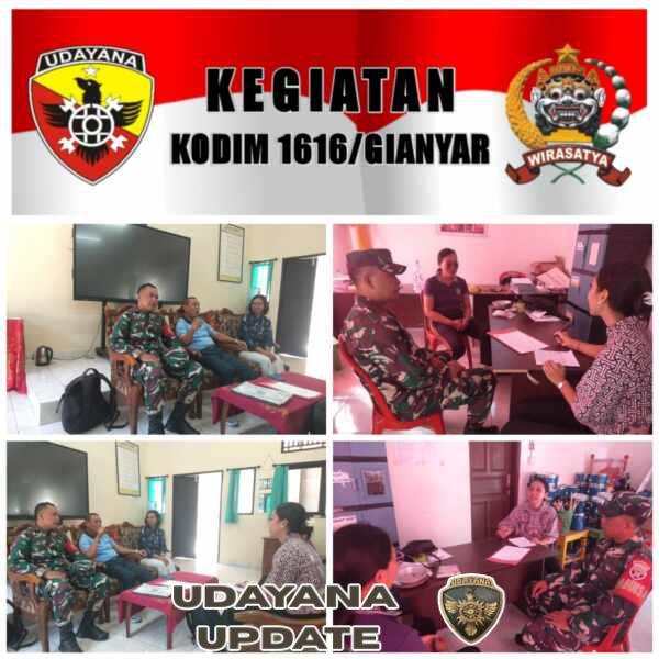 Babinsa Kedisan Kawal Program MBG, 985 Siswa Siap Terima Makan Bergizi Gratis