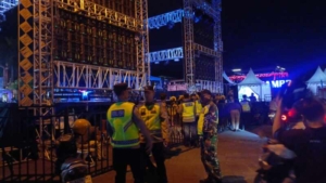 Aparat Gabungan Di Klungkung Bersinergi Pastikan Keamanan Kawal Festival Semarapura Ke 8