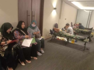 Aksi Sosial, Dandim Klungkung Kerahkan Prajurit Sumbangkan Darah