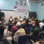 Babinsa Kelanir Hadiri Musyawarah Desa Penguatan Kelompok Tani dan LPM