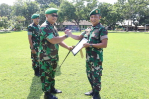 Suasana Haru Warnai Pelepasan Kasdim 1607/Sumbawa di Makodim