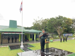Upacara Bendera, Kodim 1618/TTU Sarana Pembinaan Mental dan Karakter Prajurit TNI