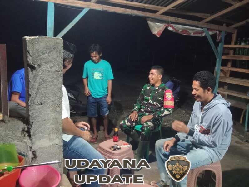 Babinsa Koramil Hu’u Tingkatkan Silaturahmi dengan Warga Binaan
