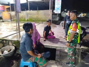Babinsa Sape Aktif Himbau Warga Jaga Lingkungan Aman dan Kondusif