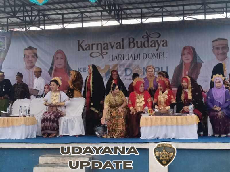 Sinergi Kodim 1614/Dompu dan Persit, Karnaval Budaya Dompu Berjalan Aman dan Meriah