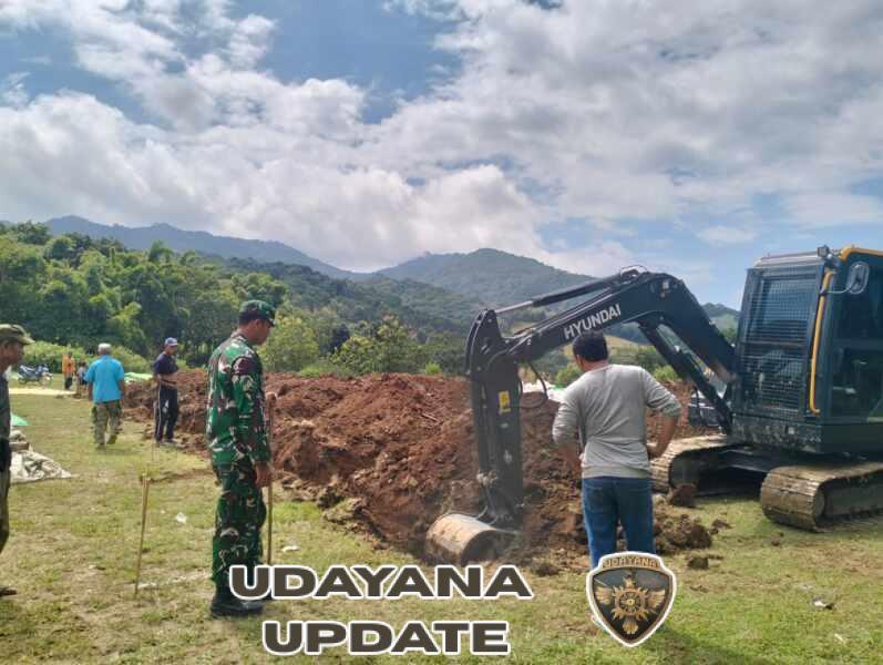 Pembangunan Koperasi Merah Putih di Mpili Dimulai, Babinsa Lakukan Pendampingan