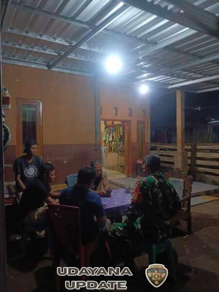 Babinsa Jadi Penggerak, Ronda Malam di Salama Berjalan Aman dan Kondusif