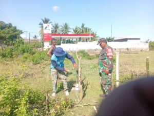 Antusiasme Warga Tinggi, Babinsa Dampingi Persiapan Koperasi Desa