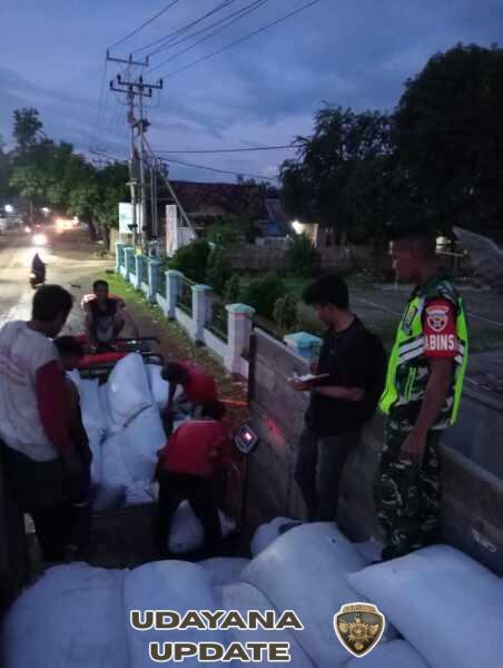 Kegiatan Pendampingan Babinsa Jaga Kelancaran Pengadaan Gabah Petani