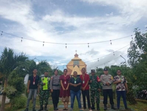 Koramil 07/Alak Wujudkan Rasa Aman Saat Ibadah Paskah