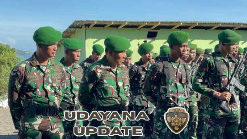 Kasbrigif TP 31/PS Pimpin Apel Pagi dan Sampaikan Arahan Disiplin Kepada Seluruh Prajurit Denma