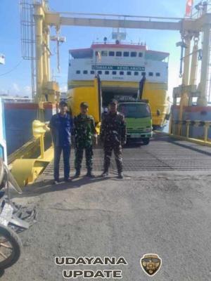 Koptu Putu Angrayasa Laksanakan PAM, Situasi Pelabuhan Tetap Aman