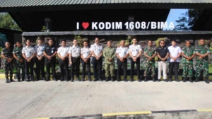 Bangun Kolaborasi Pengawasan Wilayah, Dandim 1608/Bima Terima Audiensi Imigrasi Bima