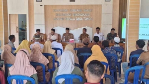 Babinsa Desa Tongo Aktif Hadiri Silaturahmi dan Tata Naskah Dinas Kecamatan