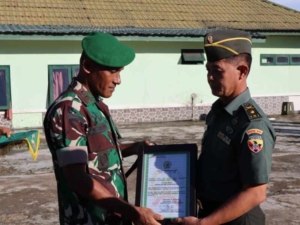 Apresiasi Dedikasi Prajurit, Dandim 1613/Sumba Barat Pimpin Korp Raport Personel