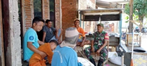 Sertu Adnan Turun Langsung, Babinsa Ajak Warga Jaga Kebersihan dan Kesehatan