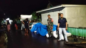 Penyerapan Gabah di Brang Rea Berjalan Lancar, Babinsa Hadir Jamin Transparansi