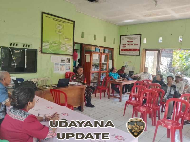 Babinsa Koramil Alak Aktif Dalam Persiapan HUT Kota