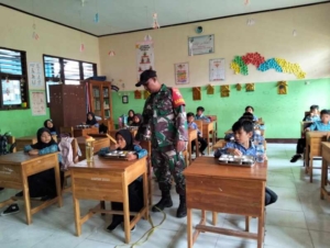 Sinergi TNI dan Sekolah, Program Makan Bergizi Gratis di Sumbawa Barat Sukses