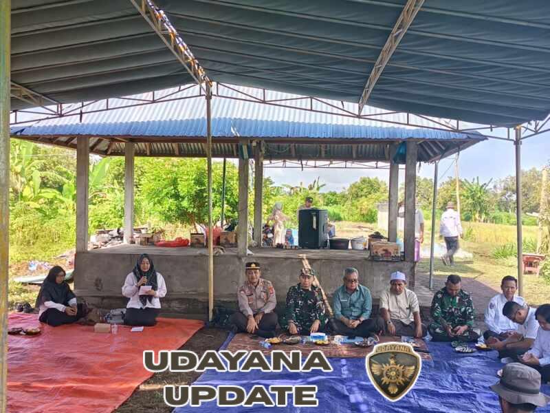 Sinergi Petani dan Aparat Dukung Ketahanan Pangan Lombok Utara