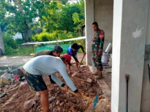 Serda Yakub Dampingi Pengelola Koperasi Merah Putih dalam Proses Perataan Tanah