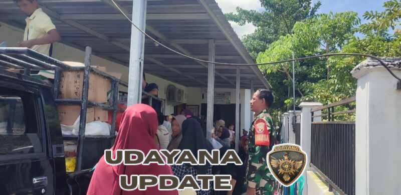 Pendampingan Babinsa Sertu Ashar Sukses Dukung Gerakan Pasar Murah di Desa Tapir