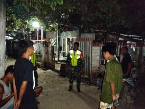 Kegiatan Patroli Malam Babinsa Sape Berjalan Aman dan Kondusif