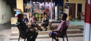 Babinsa Koramil Pekat Ingatkan Remaja Jaga Keamanan Kampung