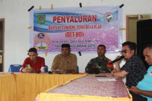 Kegiatan BLT-DD di Desa Jia Sukses dan Aman