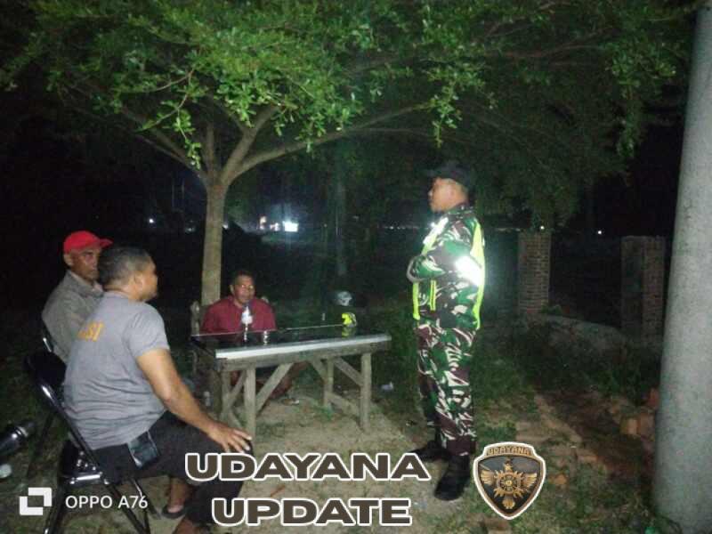 Ronda Malam di Desa Kananga Fokus Cegah Muda-Mudi Konsumsi Alkohol dan Obat Terlarang
