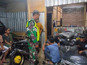 Koramil 1608-02/Bolo Intensifkan Patroli Humanis Bersama Masyarakat
