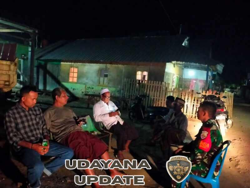 Kongkow Malam Pererat Silaturahmi dan Cegah Gangguan Keamanan