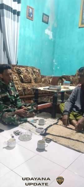 Ciptakan Situasi Kondusif, Koramil 1628-05/Jereweh Gelar Patroli Rutin