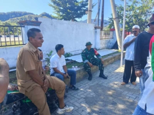 Serda Lalu Nasrul Wijaya Awasi Pembangunan KDKMP di Desa Tambak Sari
