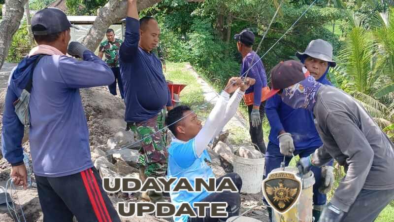 Progres Pembangunan Jembatan Perintis Garuda di Seririt Capai 12,5 Persen