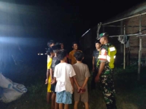 Sertu Busyran Pimpin Apel, 10 Personel Siap Amankan Wilayah