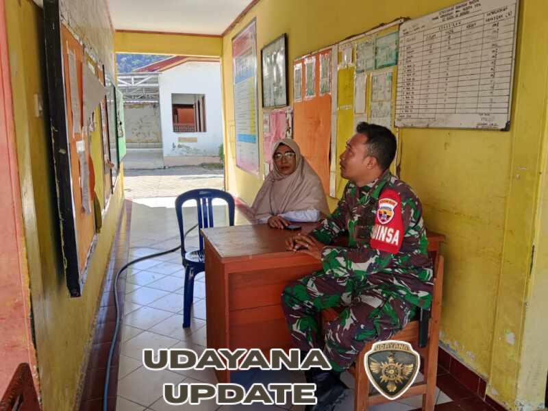 Babinsa Belo Gelar Patroli Wilayah dan Komsos, Jaga Kamtibmas Tetap Kondusif Serda Lalu Tunjung