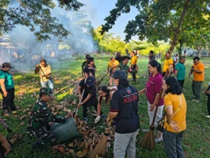 Gerakan Bali Bersih Sampah, Muspika Sawan Bersatu Bersihkan Pantai Desa Kerobokan