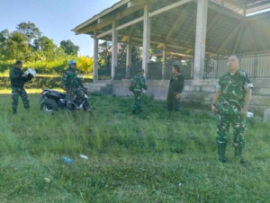 Kasdim 1623/Karangasem Tinjau Lokasi Upacara Pembukaan TMMD ke-128 Tahun 2026 di Desa Pempatan