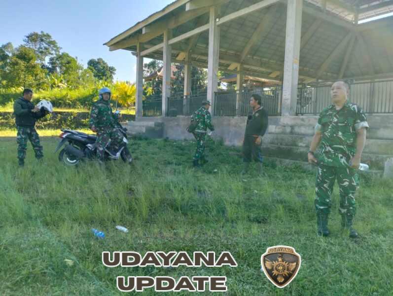 Kasdim 1623/Karangasem Tinjau Lokasi Upacara Pembukaan TMMD ke-128 Tahun 2026 di Desa Pempatan