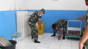 Pelayanan Dapur MBG di Kota Bima Dinilai Sesuai Standar Setelah Pemeriksaan Kasdim